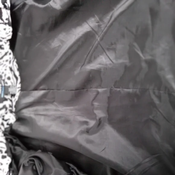 Saint Tropez West‎ Monochrome Patterned Jacket SIZE LARGE BLK. AND WHITE VGC - Picture 9 of 11